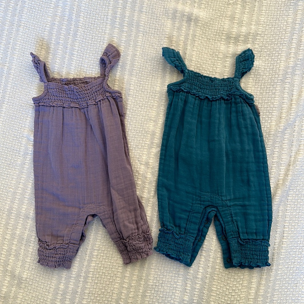Boutique 0-3 month jumpsuits